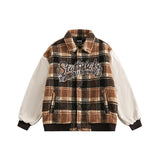 Unisex Jacket Winter American Retro Fleece Cotton-Padded Coat