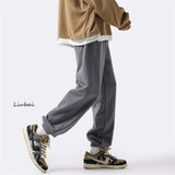 Men Sweatpants Sweatpants Men's Summer Loose Casual Trousers Korean Style Handsome