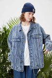 Unisex Jacket Autumn Jacquard Denim Jacket Women's Clothing