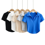 Women T-Shirt Short Sleeve Top T-shirt Women's Spring Clothing