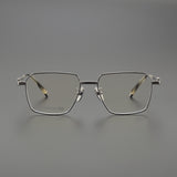 CHH Chrome Hearts Glasses Versatile Titanium Frame Ultra Light Box Frame Glasses Frame