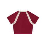 Women T-shirt Short Sleeve T-shirt Women's Sports Style Casual round Neck