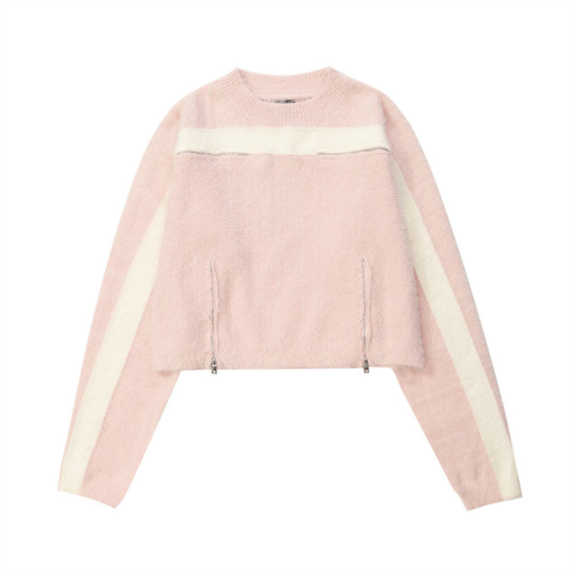 Women Sweater Crew Neck Sweaters Women's Clothing Casual Autumn and Winter Sweater