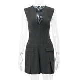 Work Dresses Temperament Pleated Summer Dress
