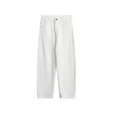 Unisex Pants Autumn Workwear Daddy Jeans
