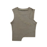 Women Vest Women's Short Summer Sleeveless