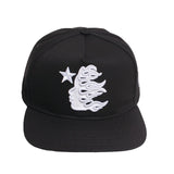 HS Hat Fashion Embroidery Flat brim Baseball Cap Casual Versatile Men's and Women's Same