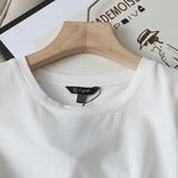 Women T-Shirt Women's Summer Simple Style round Neck