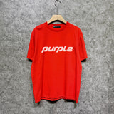Purple Brand T Shirt Short Sleeve T-shirt Blouse