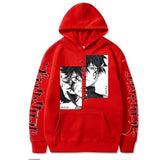 Japanese anime printed Hoodie men's women's fashion Hoodie