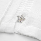 Women Sweater Short Sleeve Knitwear T-shirt Slim-Fit Crop-Top