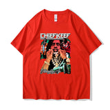 Chief Keef T Shirt Rapper Chief Keef for President T Shirt Men Fashion Casu al