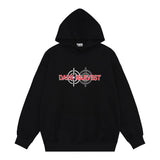 Men Hoodie Print Hooded Pullover Men's Spring and Autumn Long Sleeve Loose Sports
