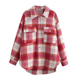 Women T-Shirt Woolen Shirt Women's Autumn Retro Long Sleeve Loose Casual