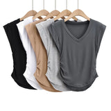 Women T-Shirt Top Women's Summer Slim Fit Slimming Casual T-shirt