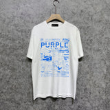 Purple Brand T Shirt Short Sleeve T-shirt Blouse