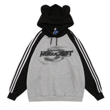 Men Hoodie Hooded Sweater Boys Letter Hoodie Loose Casual Spring and Autumn