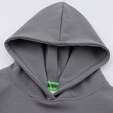 Men Hoodie Hooded Sweater Men's Spring and Autumn Graffiti Letter Printed Long Sleeve Loose Sports Pullover