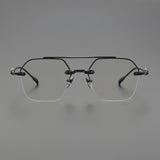 CHH Chrome Hearts Glasses Vintage gold rimless myopia frames