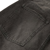Unisex Jeans Vintage Loose Straight Black Jeans