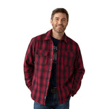 Men Jack Men's Plaid, Brushed Jacket