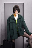Unisex Jacket Autumn Deerskin Velvet Ribbon Coat