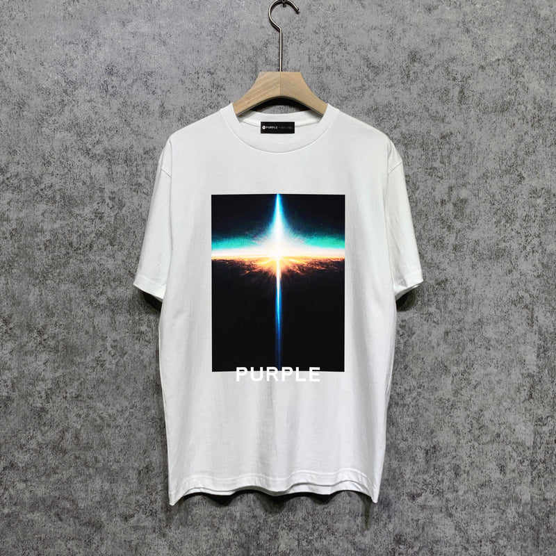 Purple Brand T Shirt Short Sleeve T-shirt Blouse