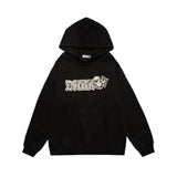 Men Hoodie Embroidered Hooded Pullover Loose Niche Long Sleeve Hoodie