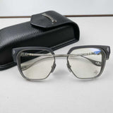 CHH Chrome Hearts Glasses 925 Sterling Silver Eyebrow Frame Side Hollow Structure Glasses Frame