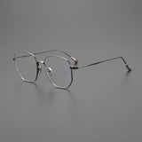 CHH Chrome Hearts Glasses Ultra Light Pure Titanium Silver Fashion Glasses Frame