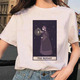 Women's Tarot Card Flower Funny Time Ladies Cartoon Fashion