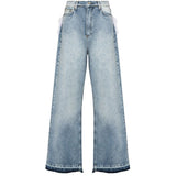 Women Cargo Pants Jeans for Women Straight-Leg Pants