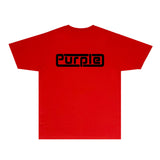 Purple Brand T Shirt Short Sleeve T-shirt Blouse