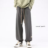 Men Sweatpants Basketball Shorts Men's Casual Ankle-Tied Harem Men's Pants