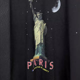 Men T-shirts Washed and old short-sleeved T-shirts Loose casual bottoming shirt