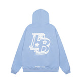 Men Hoodie Printed Hoodie Men's Spring and Autumn Loose Hooded Top