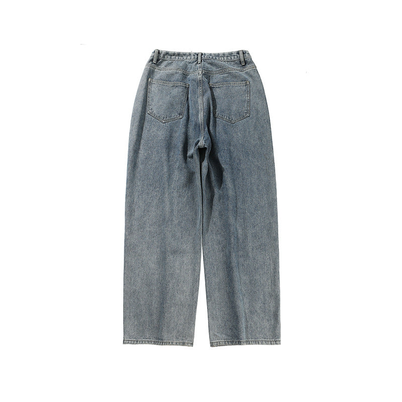 Unisex Jeans Vintage Men's Casual Long Pants