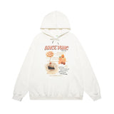 Men Hoodie Letter Print Sweatshirt Men's Loose Hooded Sweatshirt Spring and Autumn