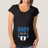 Loading Printed Maternity T Shirt Pregnant