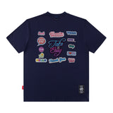 Men T Shirt American Street Short-Sleeved T-shirt Men's Loose