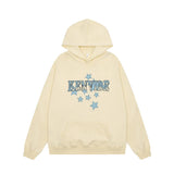 Men Hoodie Embroidery Hooded Loose Sweater Men's Sports