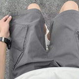 Men Sweatpants Workwear Shorts Men's Summer Loose Straight Casual