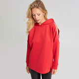 Women Sweatshirt Long-Sleeved Sweater Autumn and Winter Loose Casual Long Sleeves