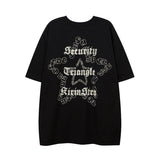 Men T Shirt Couple Half Sleeve T-shirt Hip Hop Casual Short Sleeve T-shirt for Men and Women