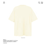 American vintage street T-shirt retro men's summer loose half-sleeved shirt