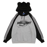 Men Hoodie Hooded Sweater Boys Letter Hoodie Loose Casual Spring and Autumn