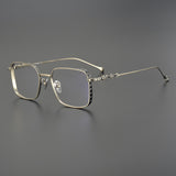 CHH Chrome Hearts Glasses Ultra Light Pure Titanium Frame Glasses