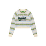 Women Sweater Letter Sweater Girls Autumn Leisure round Neck Long Sleeve Sweater