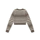 Women Sweater Spring and Autumn American Casual round Neck Long Sleeve