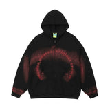 Men Hoodie Hooded Jacket Men Loose-Fitting Autumn/Winter Wear